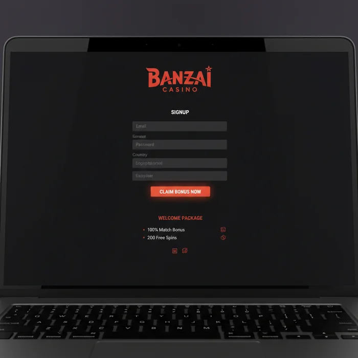 Banzai Casino Signup